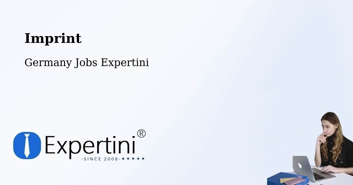 Imprint – Schmalkalden - Germany Jobs Expertini